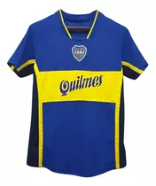 Camiseta Remera Boca Juniors Retro 2001 Riquelme Quilmes 