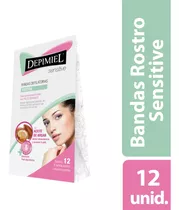 Bandas Depilatorias Para Rostro Piel Sensible X6 U Depimiel