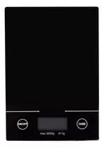 Balanza Digital Electrónica De Cocina 3 Kgs.alta Precisión Color Negro