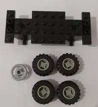 Lote Lego Original - Roda - Chasis - Volante - Lego - Bloc