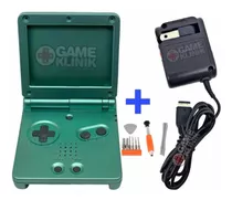 Carcasa Game Boy Advance Sp Gba Kit + Cargador + H 05