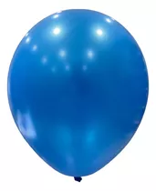 Globos Perlado 12 Azul Francia Cumple Fiesta Deco X 50 Un