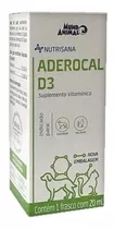 Aderocal D3 Suplemento Vitaminico Mundo Animal 20ml