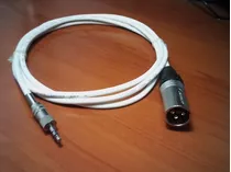 Cable De Sonido Plug 3.5mm A Xlr Canon Macho De 7 Ft Audio 