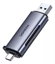 Lector Tarjeta 2 En 1 Sd/micro Sd Usb 3.0 Usb Tipo C 5 Gbps 