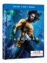 Aquaman Target Lenticular Blu-ray + Dvd + Digital