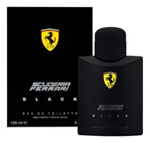 Perfume Ferrari Black 125-ml Lacrado 100% Original Com Selo Adipec E Garantia