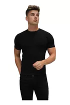 Pack X 3 Remeras Slim Fit Hombre Entallada