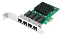 Set 5 Placas De Rede 4 Portas Gigabit Ethernet Pci-e X1 