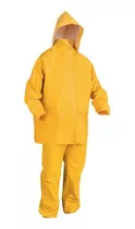 Traje De Lluvia Pvc Amarillo Importado +marca Gaucho/lembu