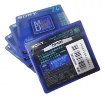 5 Md's Sony Blue 74 Minutos Novos Lacrados :)