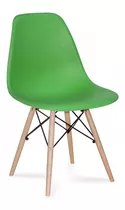 Sillas Eames De Colores  Para Adultos Color Del Asiento Verde