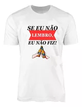 Camisa Camiseta Frase Personalizada Masculina Feminina