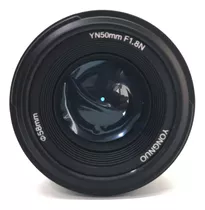 Lente Yongnuo 50mm F1.8 Yn50mm Para Nikon Af / Mf Fijo 