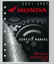 Honda Ns 250  Nss 250  Service