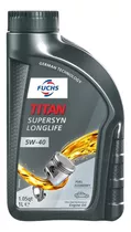 Óleo Fuchs Titan Supersyn Longlife 5w40 Sintético 1 Litro