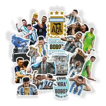 Stickers Calcos Vinilos Termo - Argentina Campeón Del Mundo
