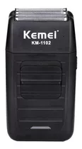 Afeitadora Kemei Km-1102 Negra 110v/220v