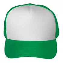 Gorras Trucker Pack 100 Un. Varios Colores Frente Blanco