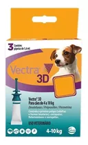 Pipeta Antiparasitário Para Carrapato Ceva Vectra 3d Para Cão De 4kg A 10kg Cor Verde