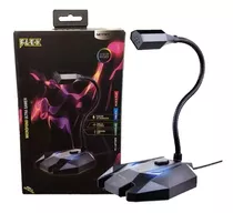 Microfono Gamer Netmak Flex Usb Rgb Flexible Dinamico Pcreg