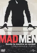 Mad Men | Terceira Temporada 3 | Tres Dvd