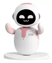 Eilik Robot Bot Robô Interativo Com Inteligência Emocional Cor Rosa