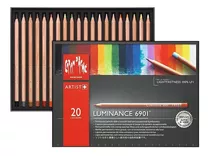 Estuche Con 20 Lapices De Color Caran D´ache Luminance