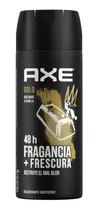 Desodorante Para Hombre Axe Gold Vainilla Aerosol X 150 Ml