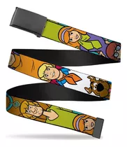 Cinturón Scooby Doo Con Hebilla Para Hombre, Multicolor, 1,5