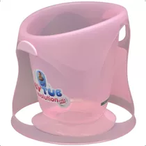 Banheira Ofurô Bebê Baby Tub  - 0 À 8 Meses - Cor Rosa