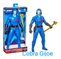 Boneco Comandos Acão Gi Joe Cobra Comander Traje Original 80