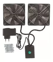 Kit De Ventilação Para Rack 2 Ventil Padrão Univl Bivolt Pat