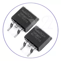 Set X 2 Unidades 70r380p Mme70r380p Mme 70r380 Mosfet To263 