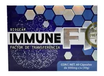 Suplemento En Cápsulas Biogear Immuneft Factor De Transferencia En Caja 60 Un