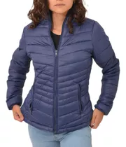 Campera Inflable Mujer Tipo Uniqlo Con Piel Buckingham Polo