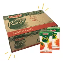 Jugo Baggio Naranja 125 Ml Caja X 18 Unidades 