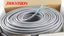 Cable Utp Cat5e Jwkvision Longitud: 305m Caja Color Gris Cca