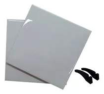 Kit 30 Azulejo Branco Para Sublimação 10x10 + Suporte