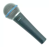 Microfono Vocal Shure Beta 58a Color Gris