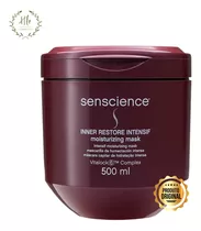 Mascara Reparadora Para Fios Grossos Senscience 500g Com Nf