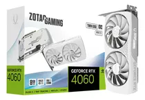 Tarjeta De Video Zotac Geforce Rtx 4060 Twin Edge Oc White Edition 8gb Gddr6