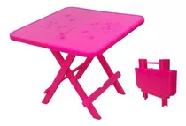 Mesa De Plastico Plegable Infantil Niño Niña Reforzada Niños