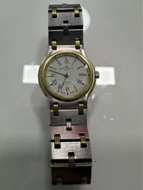 Hermoso Reloj Baume & Mercier Mujer Acero Detalle Oro 18 K