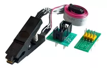 Pinza Soic8 A Dip8 Con Cable.p Programador Ch341a Resistente