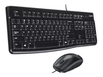 Kit Teclado E Mouse Usb Logitech Mk120 Tecrado Mauser