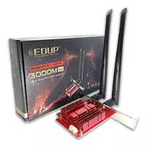 Placa Pci-e Wifi 6 De Doble Banda, 2,4 G/5 Ghz, Bluetooth 5.1 Edup