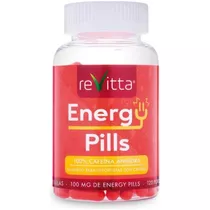  Energy Pills 120 Cápsulas Cafeína 100mg Revitta Vitalidad