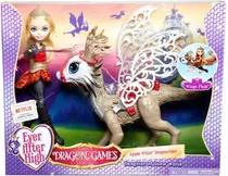 Ever After High Apple White & Dragón