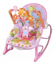 Cadeira De Descanso Para Bebês Acolchoada Com Vibração E Som